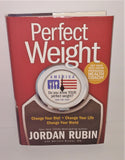 PERFECT WEIGHT AMERICA Self-Help Book by Jordan Rubin FIRST EDITION 1996 - sandeesmemoriesandcollectibles.com