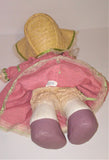 Vintage Precious Moments TIFFANY Doll with Hat 16" Tall Item #21049 from 1992 by Sam Butcher - sandeesmemoriesandcollectibles.com