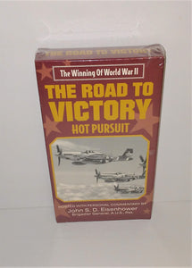 The Road To Victory HOT PURSUIT The Winning of World War II VHS Video from 1996 - sandeesmemoriesandcollectibles.com