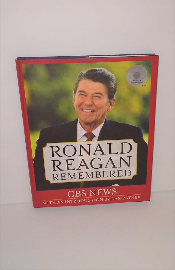 Ronald Reagan Remembered Book with Full-Length DVD by CBS News & Dan Rather - sandeesmemoriesandcollectibles.com
