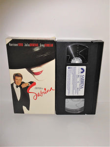 SABRINA VHS Movie Video from 1995 starring Harrison Ford