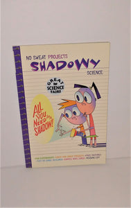 No Sweat Projects SHADOWY SCIENCE Book by Jess M. Brallier from 2000 - sandeesmemoriesandcollectibles.com