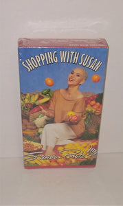 SHOPPING WITH SUSAN - Susan Powter VHS Video from 1993 - sandeesmemoriesandcollectibles.com