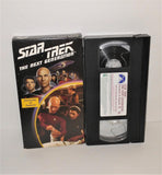 Star Trek The Next Generation ENCOUNTER AT FARPOINT VHS Video from 1991 - sandeesmemoriesandcollectibles.com