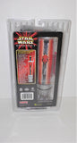 Star Wars Episode 1 DARTH MAUL COLLECTOR WATCH with DARTH MAUL LIGHTSABER Display Case from 1999 - sandeesmemoriesandcollectibles.com