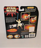 Star Wars Episode 1 Deluxe OBI-WAN KENOBI Action Figure with Lightsaber from 1998 - sandeesmemoriesandcollectibles.com
