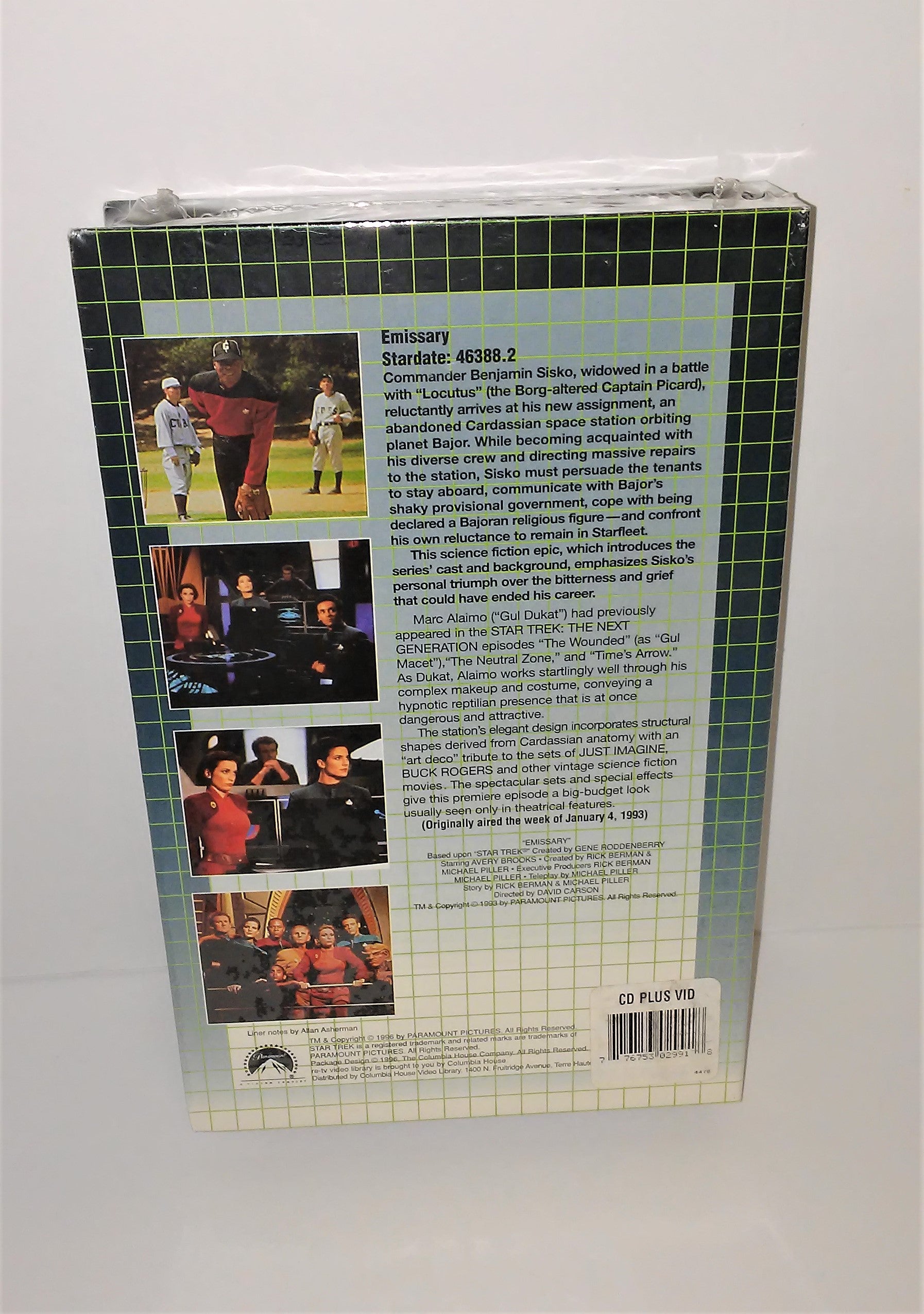 その他 Star Trek Deep 1 &amp; 2: Emissary [VHS] Amazon.com: Star Trek - Deep Space Nine, Episodes 1 & 2: The