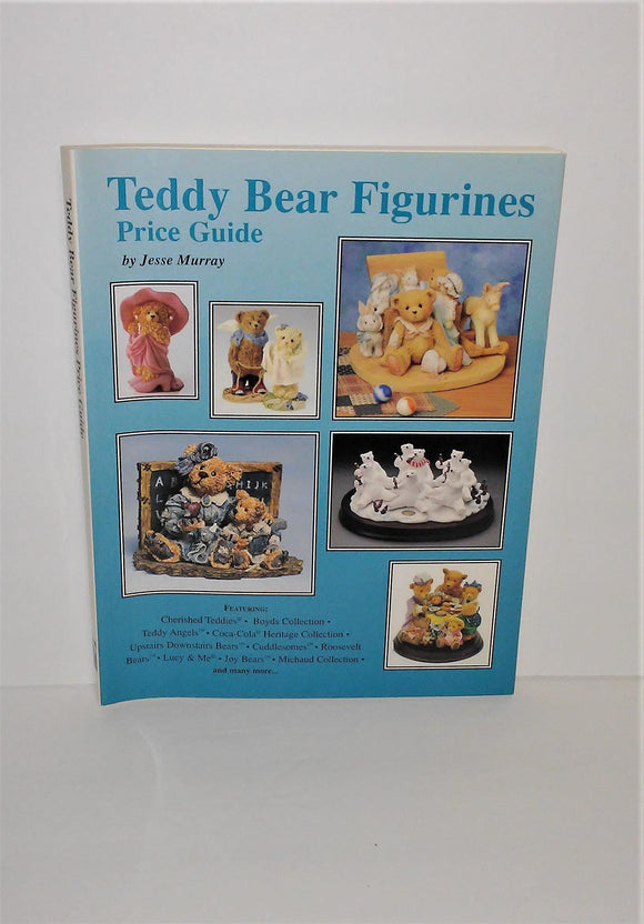 Teddy Bear Figurines Price Guide Book by Jesse Murray from 1996 - sandeesmemoriesandcollectibles.com