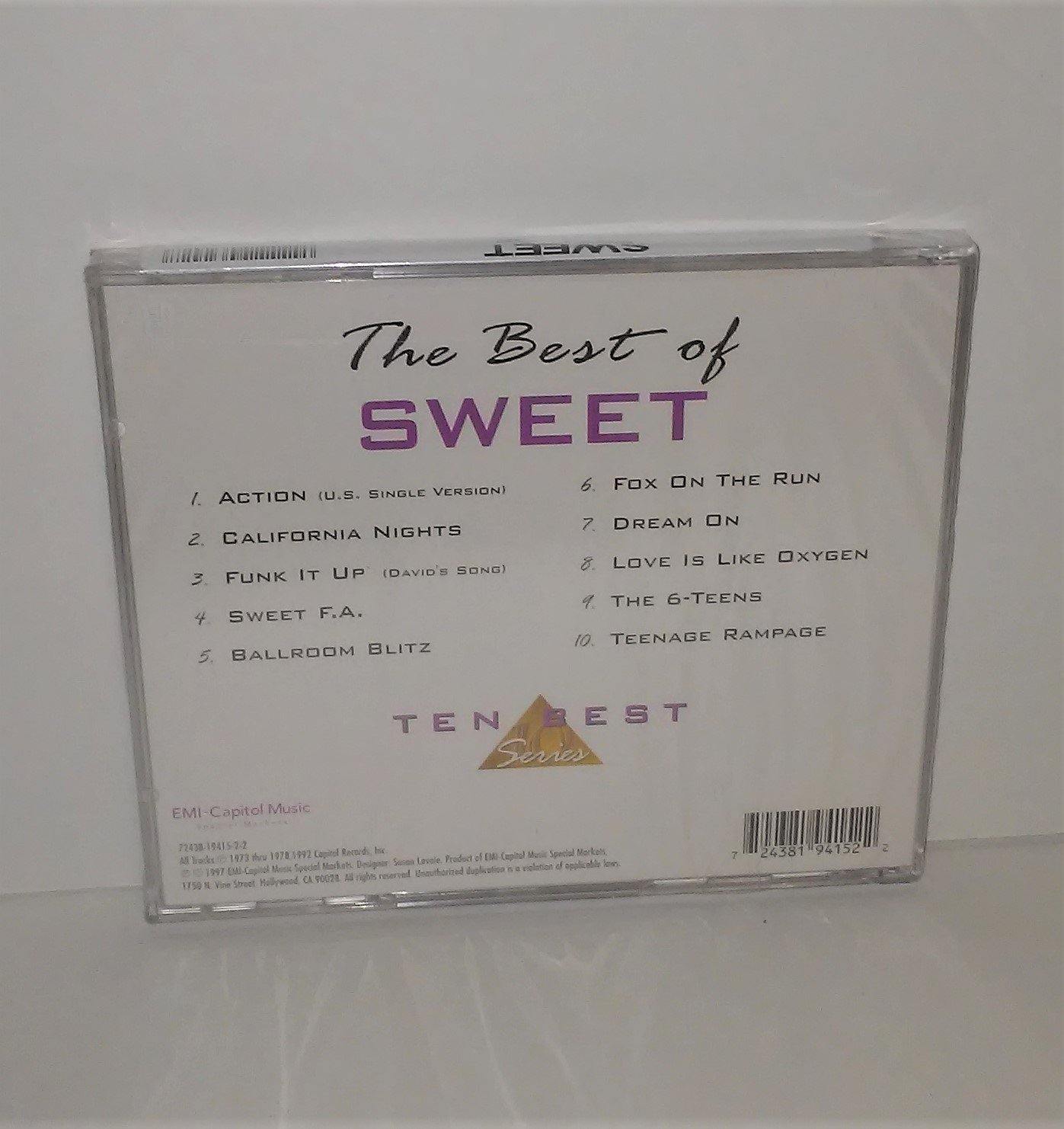 The Best of SWEET - Ten Best Series - from 1992 - 10 Songs Audio