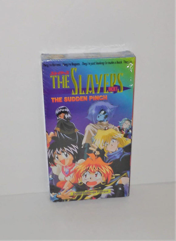 The Slayers Next THE SUDDEN PINCH VHS Anime Video 1999 Episodes 27-29 English Dialogue - sandeesmemoriesandcollectibles.com
