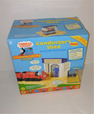 Thomas & Friends Interactive Learning Railway CONDUCTOR'S SHED Electronic Destination Playset from 2004 - sandeesmemoriesandcollectibles.com