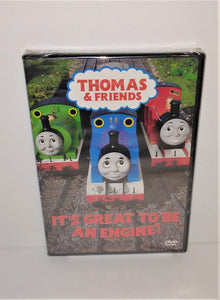 Thomas & Friends IT'S GREAT TO BE AN ENGINE DVD from 2004 - sandeesmemoriesandcollectibles.com