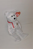 Ty DECADE White Bear Beanie Baby from 2003 - sandeesmemoriesandcollectibles.com