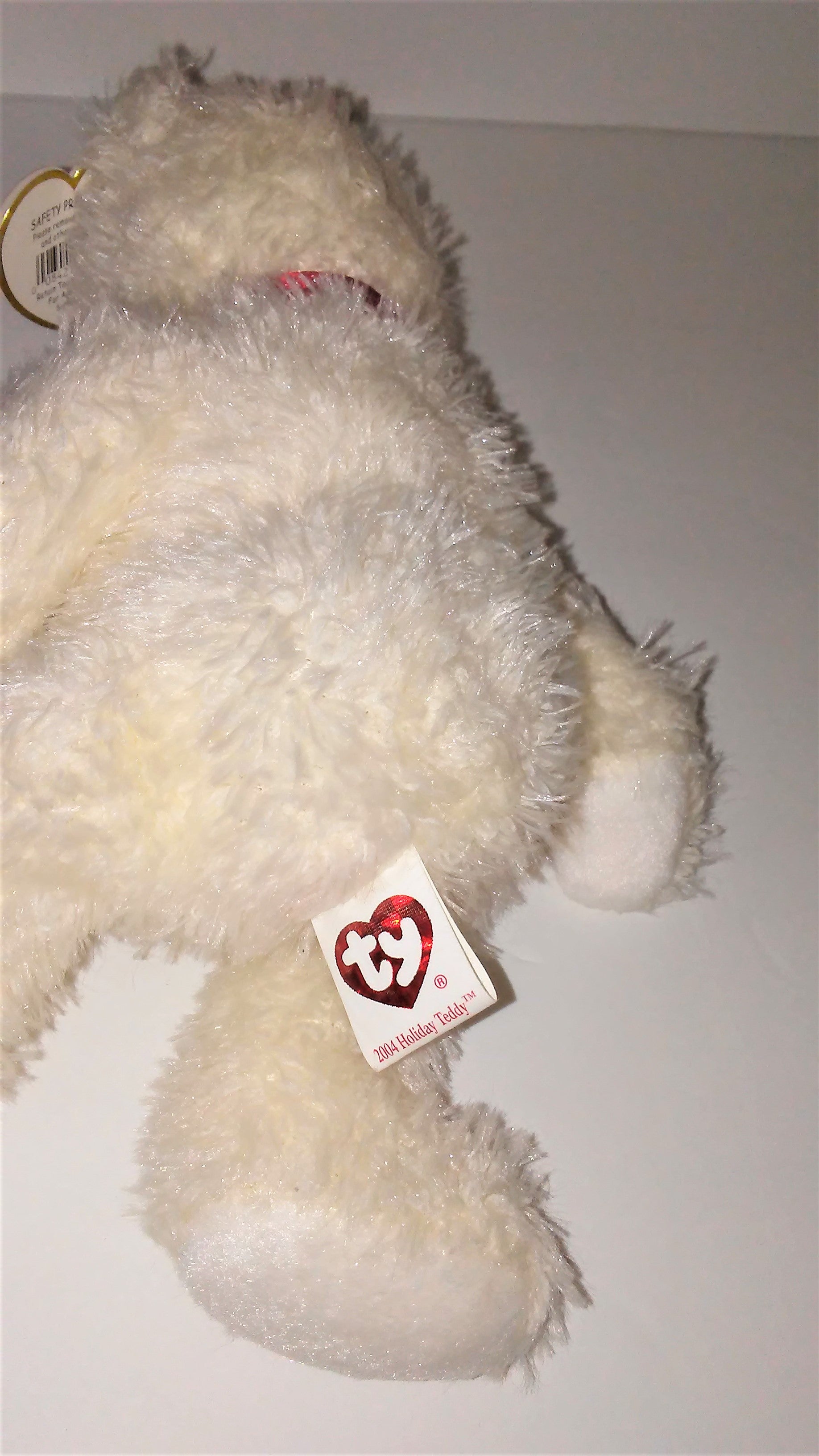 Ty 2004 HOLIDAY TEDDY Original Off-White Beanie Baby – Sandee's