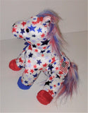 Ty LEFTY 2004 The Donkey Beanie Baby - sandeesmemoriesandcollectibles.com
