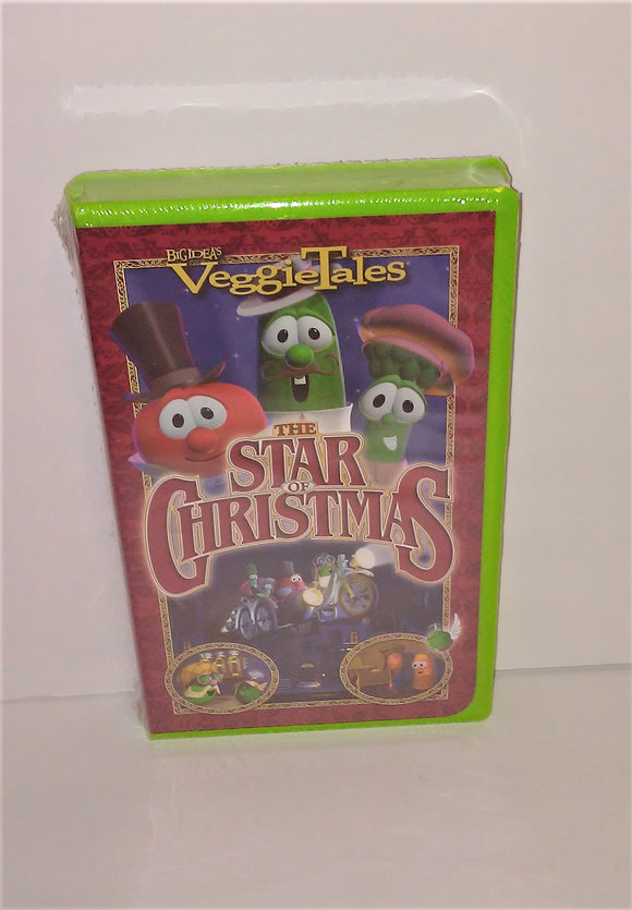 VeggieTales The Star of Christmas VHS from 2002 - sandeesmemoriesandcollectibles.com