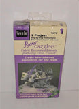 View 'n Do BOW DAZZLERS Fabric Decorated Baskets VHS Video from 1991 - sandeesmemoriesandcollectibles.com