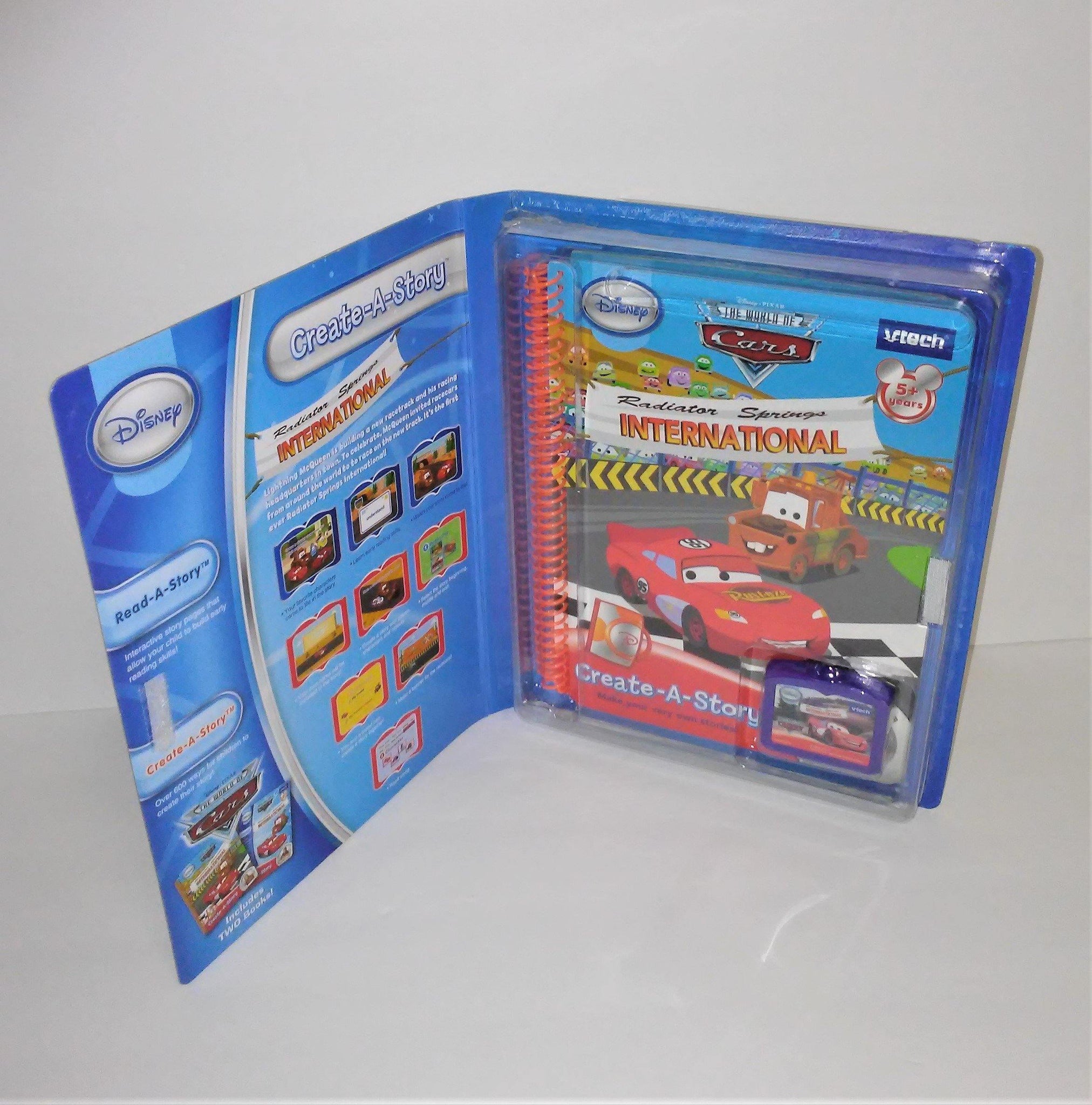 Vtech Disney CARS Create-A-Story Educational Software - 2 Books