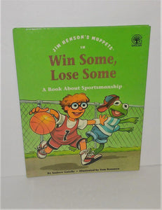 Jim Henson's Muppets in WIN SOME, LOSE SOME - A Book About Sportsmanship from 1993 - sandeesmemoriesandcollectibles.com